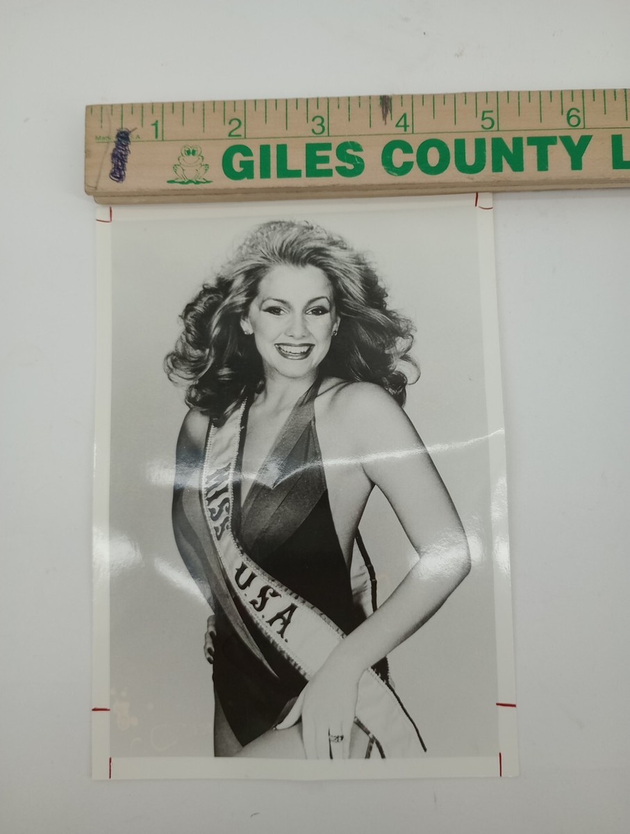 Vintage 1980 Miss USA Jineane Marie Ford Photo | eBay