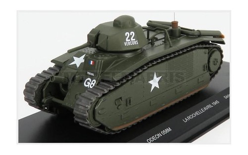 ODEON, Renault B1 tank to Vercors La Rochelle April 1945, 1/43 scale ODEON, Renault B1 tank to Vercors La Rochelle April 1945, 1/43 scale