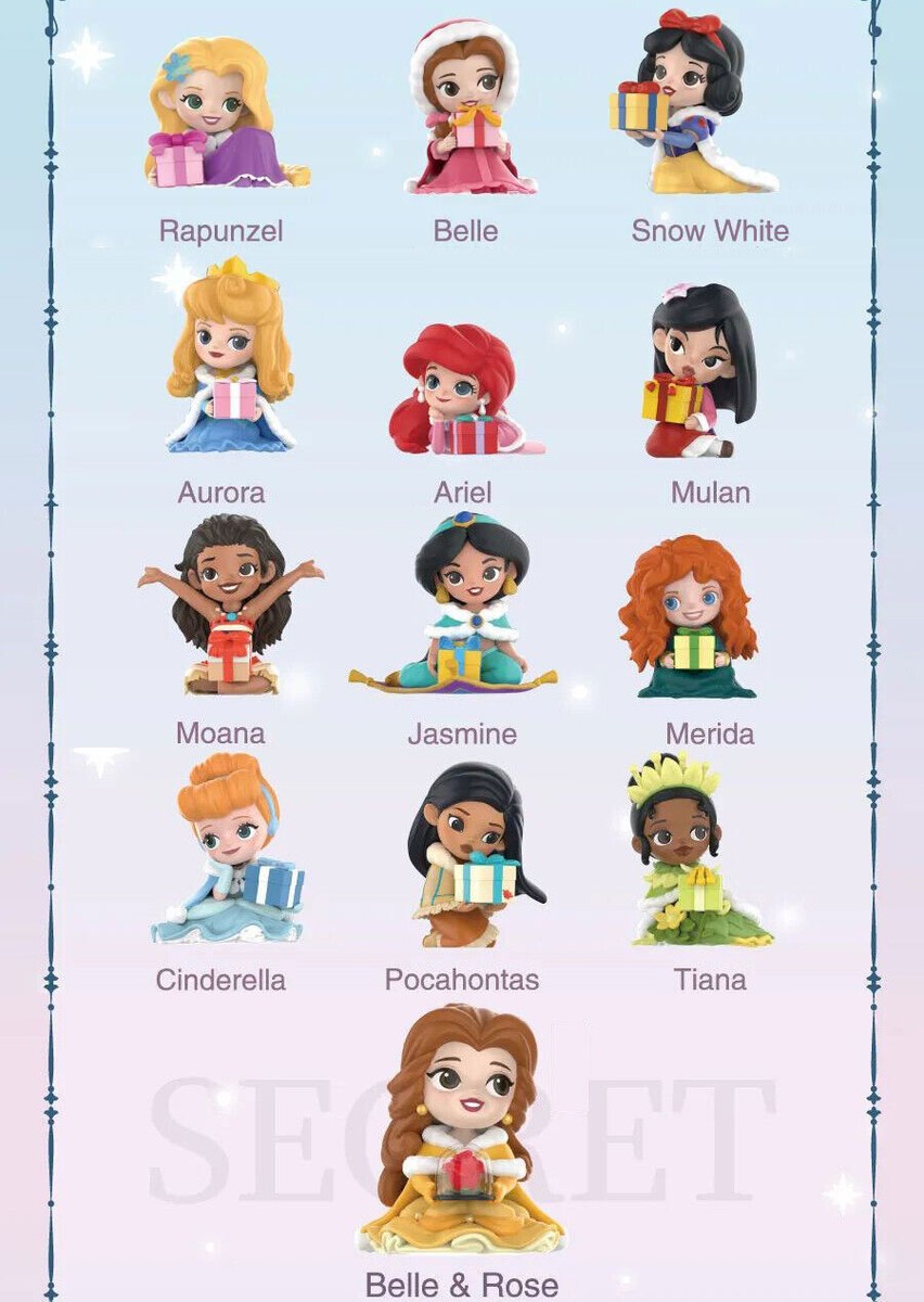 POP MART Disney Princess Winter Gifts Series Confirmed Blind Box