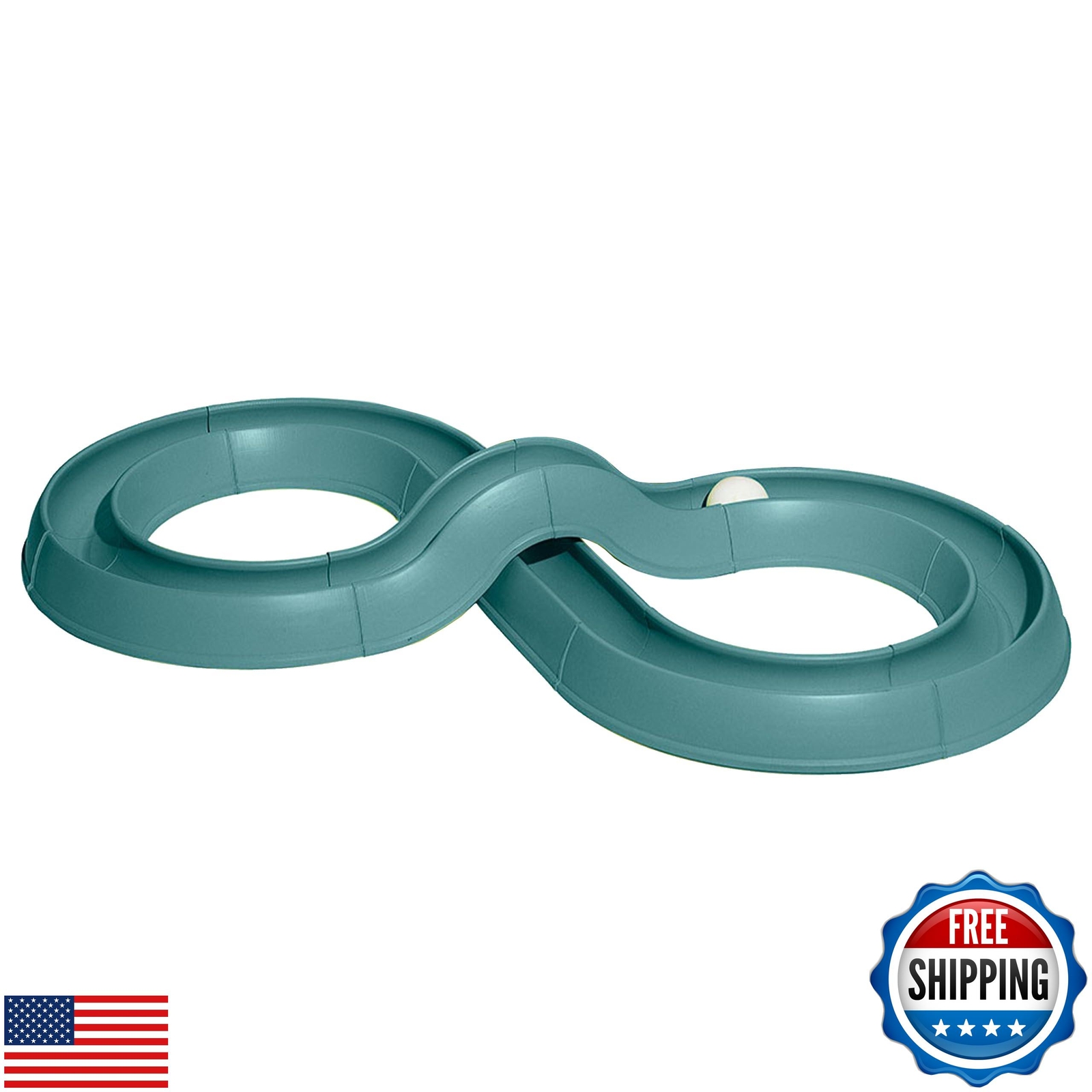 Coastal Pet Turbo Track Cat Toy - Cat Ball Toy and Racetrack