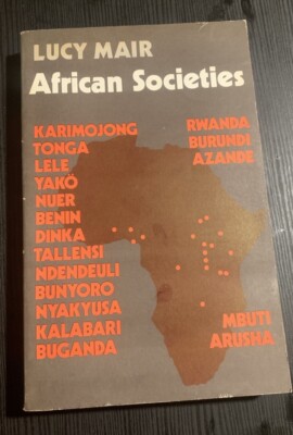 African Societies, Paperback by Mair, Lucy Philip, Brand New