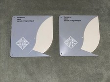 (2) Telefunken Tonband Reel To Reel Case 7” Used Pair