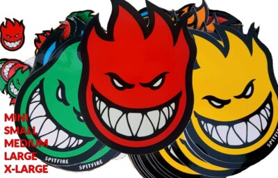 SPITFIRE BIGHEAD STICKER - Mini bis XL / Spitfire Wheels Logo Skateboard Sticker