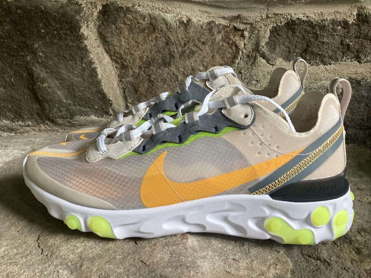 Nike React Element 87 Orewood Brown Orange Shoes Men Size Nike React Element 87 Orewood Brown Orange Shoes Men Size