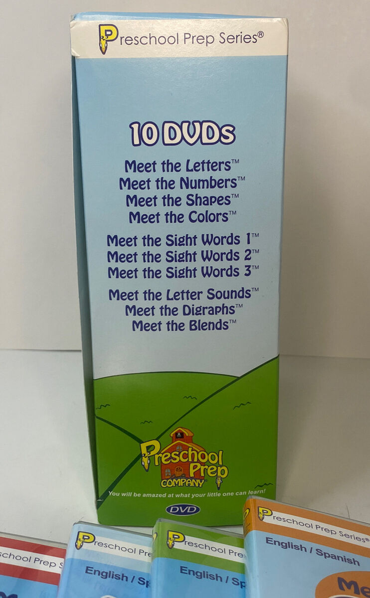 Amazon.com: Preschool Prep Series Collection - 10 DVD Boxed