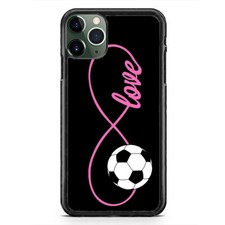Soccer Love Case For iPhone 17 16 15 14 13 12 Pro Max Plus