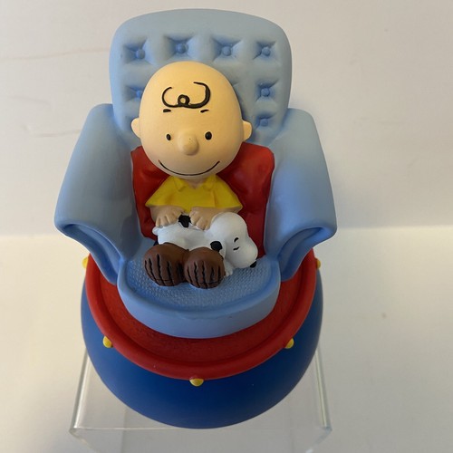 Caja de música musical Snoopy Charlie Brown Sip Time Peanuts Westland - Imagen 3 de 8