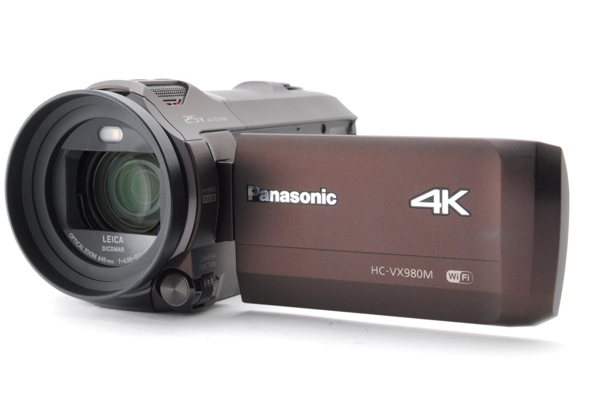 🎦[MINT] Panasonic HC-VX980M 4K Camcorder Leica 25x Zoom Wi-Fi