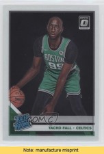2019-20 Panini Donruss Optic Rated Rookie Tacko Fall #161 READ c5j