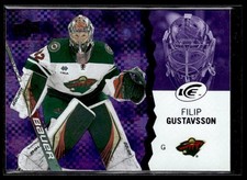 2023-24 Upper Deck Ice Hockey Purple #72 Filip Gustavsson