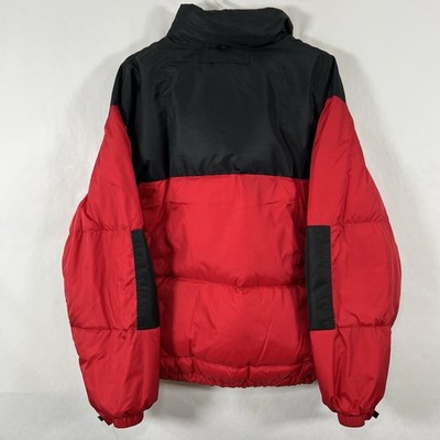 Vintage Nautica Competition Full Zip Duck Down Puffer Jacket Mens