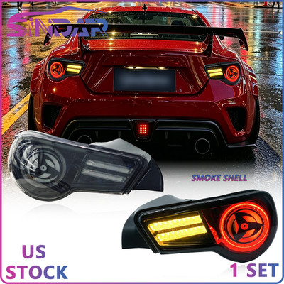 Sindar Tail Light For Scion FR-S Toyota GT86 86 Subaru BRZ 2012-2020 Smoke Shell