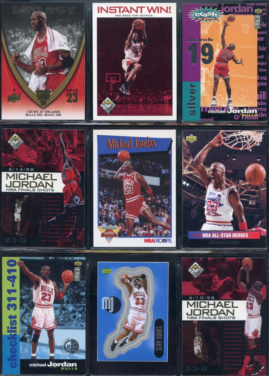 Upper Deck Michael Jordan Insert Basketball Sports Trading Cards