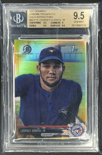 2017 Bowman Chrome Prospects Lourdes Gurriel Jr. GOLD Refractor BGS 9.5 /50