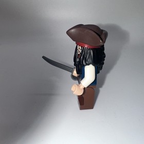LEGO CAPTAIN JACK SPARROW Skeleton Face Pirates of the Caribbean set 4195