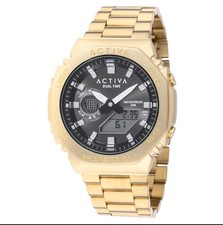 NEW Activa x Invicta Digital Unisex Watch -45.5mm, GOLD ACWM423-007