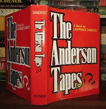 Lawrence Sanders THE ANDERSON TAPES  1st Edition Second Impression as Stated