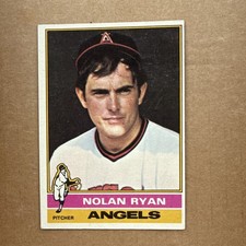 Topps 1976 #330 Nolan Ryan Los Angeles Angels Base Set Baseball MLB