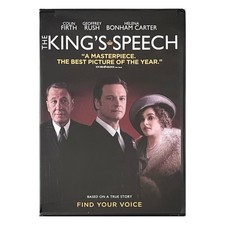 The King  s Speech DVD, 2010 Colin Firth/Geoffrey Rush - NEW SEALED