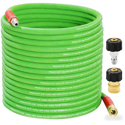 #ad Professional Grade 3 8quot; Pressure Washer Hose 4000 PSI $104.79