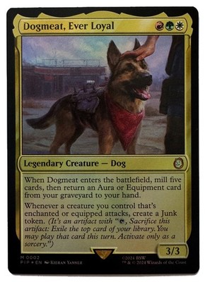 Mtg Dogmeat, Ever Loyal Universes Beyond: Fallout 2 Foil