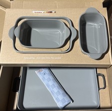 Our Place Ovenware Set 5-Piece Nonstick, Ceramic, Stoneware Set Char READ
