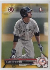 2017 Bowman Prospects Retail Yellow Blake Rutherford #BP121 07rd