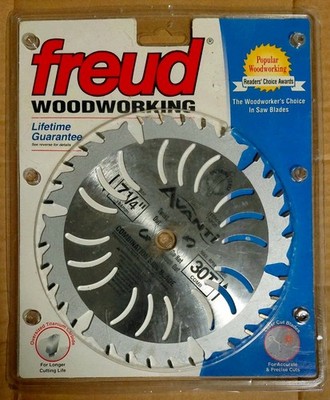 Freud Avanti  TK903 7-1/4'' Titanium Carbide 30T Combo Blade Italy Made New 