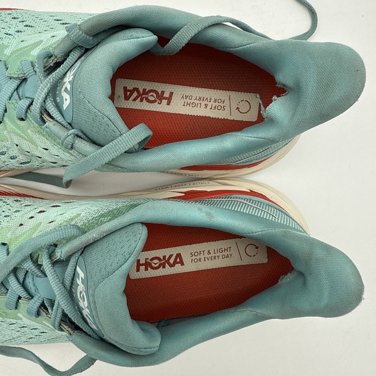 Hoka One One Clifton 8 1119394 AEBL Blue Running Shoes Sneaker Women's 9.5 B thumbnail 18