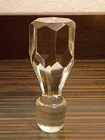 Waterford Crystal Faceted Colleen Wine Spirit Decanter Stopper Only 4.5".