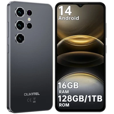 OUKITEL C2 Mobile Phones 2025 Android 14 Smart Phone 16GB+128GB 6.52 in 5000mAh