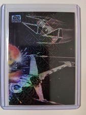 2024 Topps Star Wars Galaxy Chrome STARFIGHTER IN BATTLE #21 Mojo 15/50