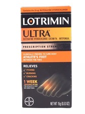 Lotrimin UltraAntifungal Cream Athlete's Foot 1.1oz 30g EXP 5/2028