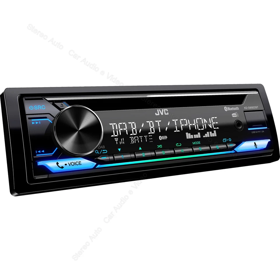AUTORADIO 1 din DAB Bluetooth CD USB Stereo Auto Aux-In 3 USCITE RCA Sub COLORI - Immagine 4 di 4