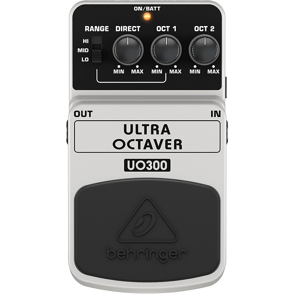 Behringer Ultra Octaver UO300 3-Mode Octaver Effects Pedal