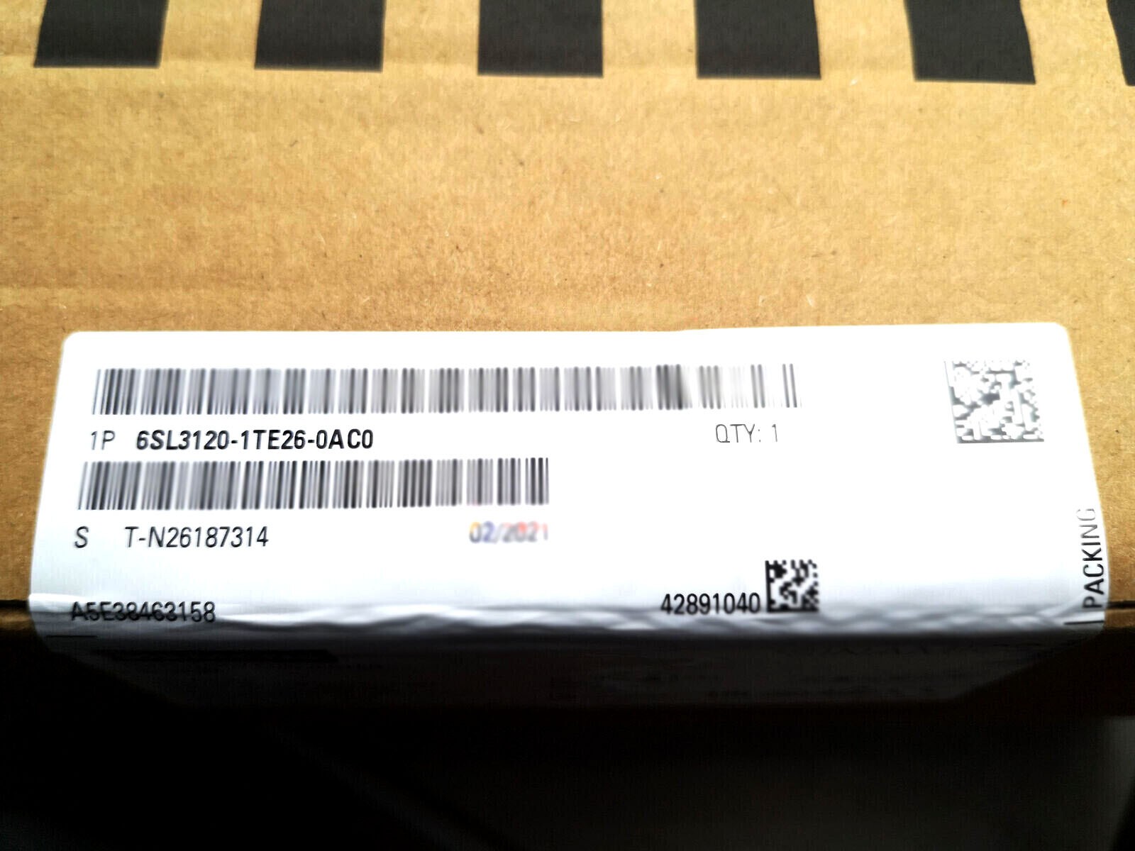 6SL3120-1TE26-0AC0 1PCS PRO SIEMENS S120 INTERFACE MODULE 6SL3 120-1TE26-0AC0