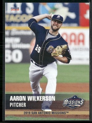 Aaron Wilkerson 2019 San Antonio Missions Team Set Card