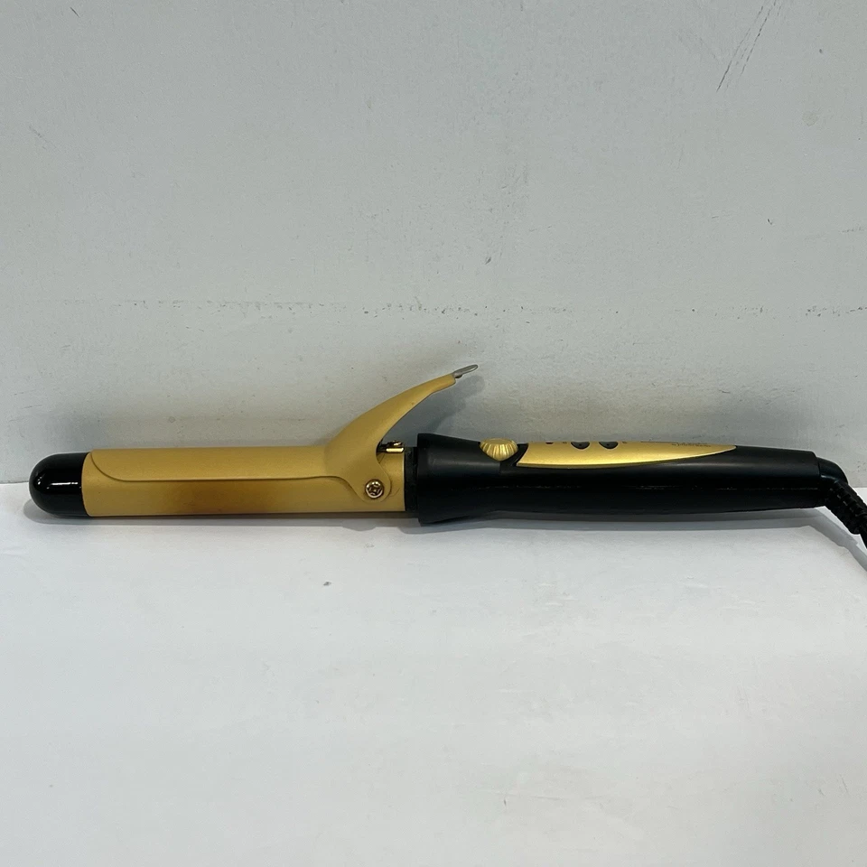 Rizador profesional dorado Jilbere de Paris Foto 2 de 4