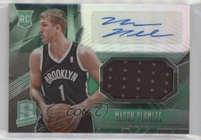 2013-14 Panini Spectra Rookie Jersey Auto Mason Plumlee #106 Auto 5o1