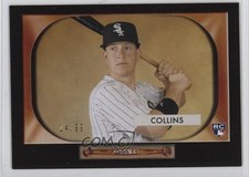 2020 Topps Archives 1955 Bowman Archives Black 14/99 Zack Collins #B55-27 5yd