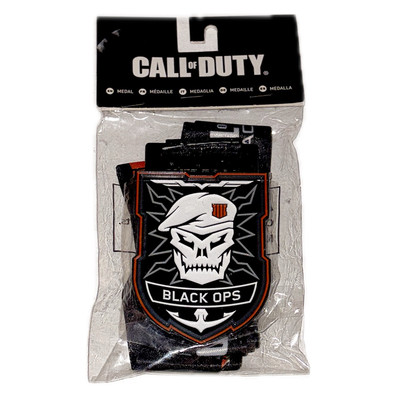 Neu: Call of Duty Black Ops Medal Badge 2018 Activision Anhänger Lanyard Kette