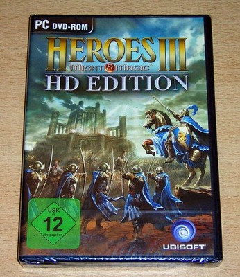 Heroes of Might Magic III: HD Edition PC-DVD Deutsch PAL Neu & Sealed VGA Ready