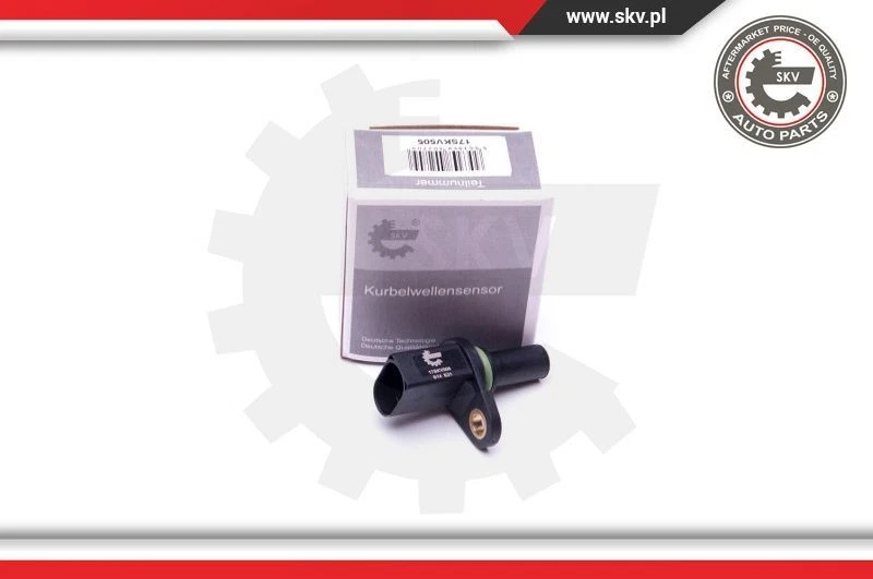 CRANKSHAFT POSITION SENSOR SKV GERMANY 17SKV505 P FOR AUDI A3,8L1 - Image 2 of 4