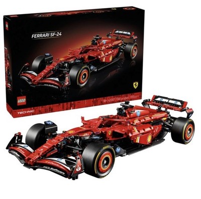 LEGO Technic Ferrari SF-24 F1 Model Car Building Set 42207 Sealed Bags Ages 18+