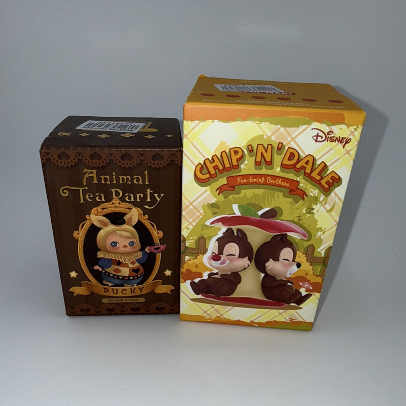 POP MART Blind Disney Chip 'n' Dale free one extra secret box Animal tea Party