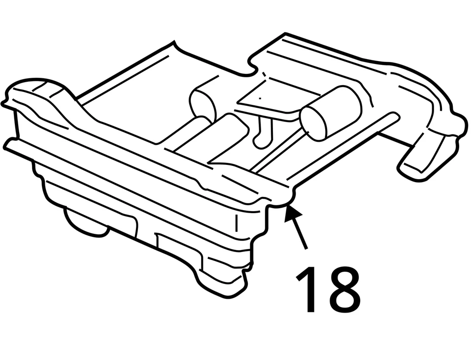 Chevrolet Oldsmobile Venture Silhouette Ajustador 1998-2001 12454629 - Nuevo OEM Foto 3 de 3