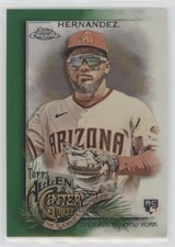2022 Topps Allen & Ginter Chrome Green Refractor 6/99 Yonny Hernandez #47 4l8