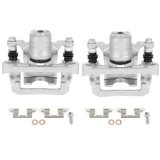 For 05-15 Nissan Xterra Rear Left Right Brake Calipers W Bracket Kits Pair