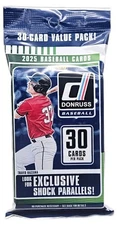 2025 Panini Donruss Baseball 30 Card Jumbo Value Cello Sealed Fat Pack