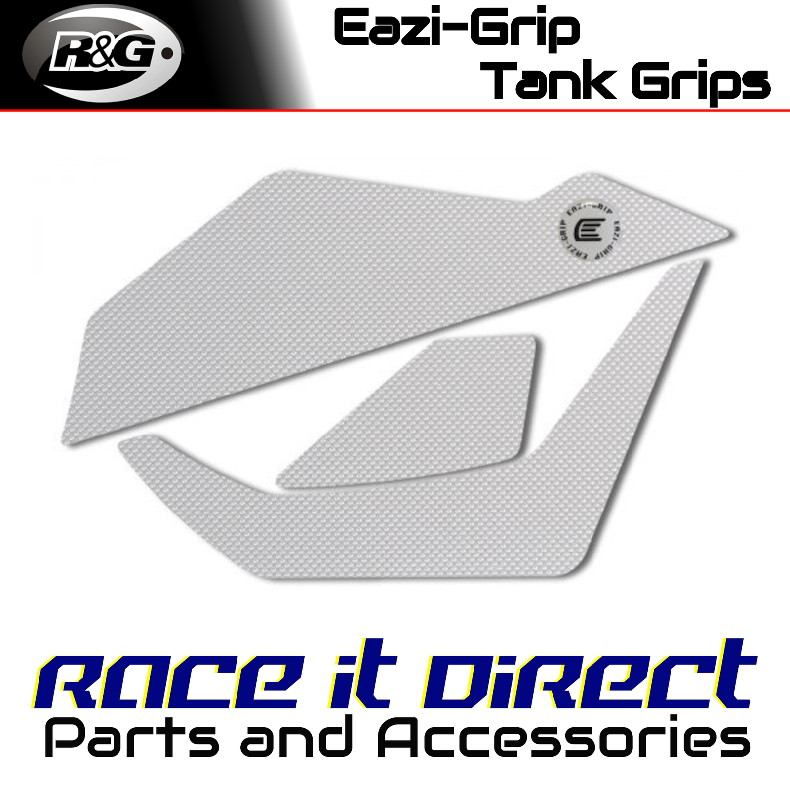 Eazi-Grip Tank Grips for Suzuki Katana 2019-2026 PRO Clear Eazi-Grip